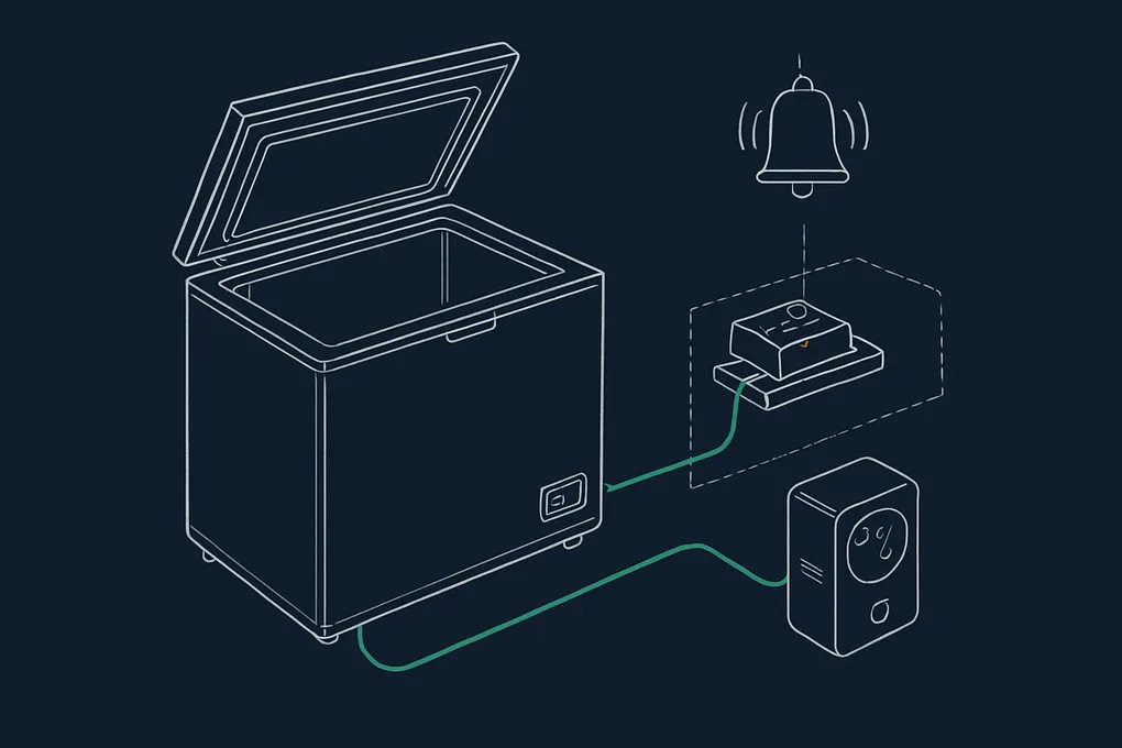 Gefrierschrank überwachen mit Home Assistant: Alarm